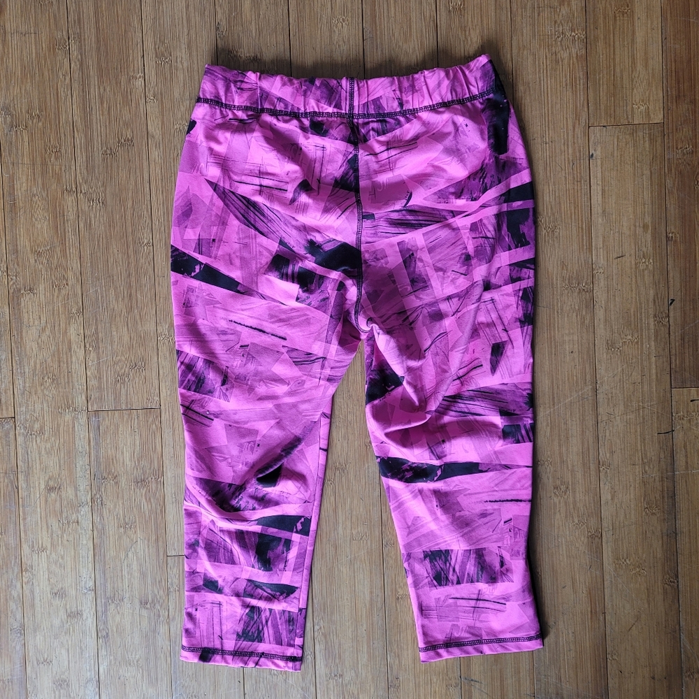 EUC Lane Bryant Livi Active Pink leggings size 14-16 Plus